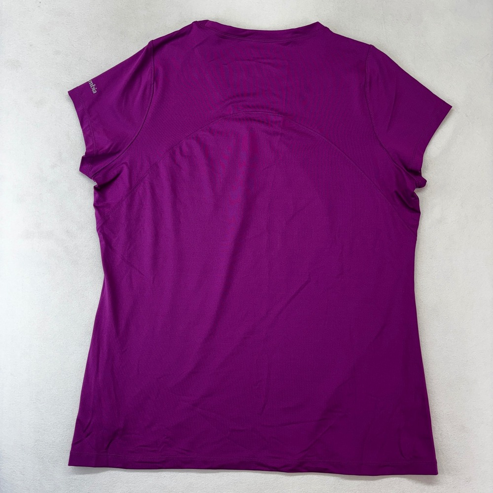 Columbia T-Shirt Women XL Purple Blue Omni-Wick Sun Protection 2 Pack Bundle - Picture 7 of 11